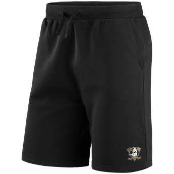 Anaheim Ducks pánské kraťasy Primary Logo Graphic Sweat Short black