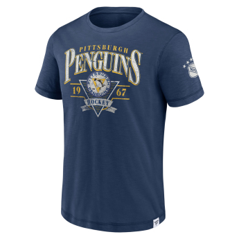 Pittsburgh Penguins pánské tričko True Classics Cotton Slub Elevated blue