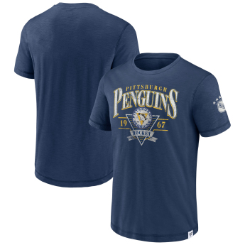 Pittsburgh Penguins pánské tričko True Classics Cotton Slub Elevated blue