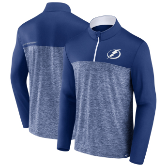 Tampa Bay Lightning pánská mikina Iconic Defender 1/4 Zip blue