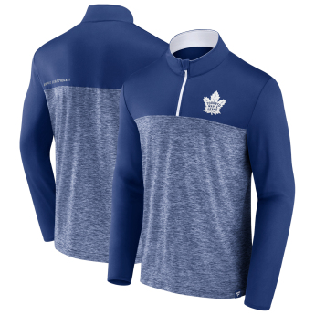 Toronto Maple Leafs pánská mikina Iconic Defender 1/4 Zip blue