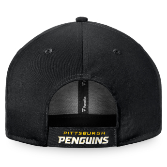 Pittsburgh Penguins čepice baseballová kšiltovka Core Structured Adjustable BY