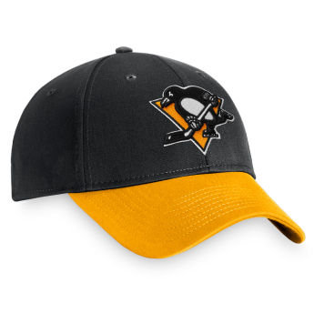 Pittsburgh Penguins čepice baseballová kšiltovka Core Structured Adjustable BY