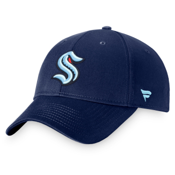 Seattle Kraken čepice baseballová kšiltovka Core Structured Adjustable blue