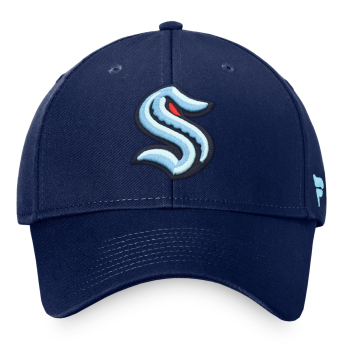 Seattle Kraken čepice baseballová kšiltovka Core Structured Adjustable blue