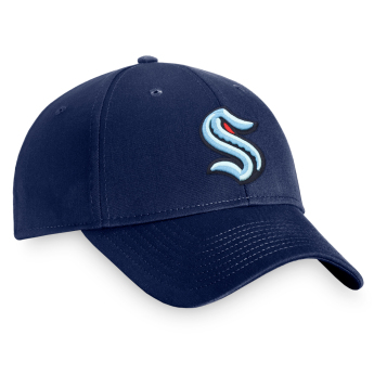 Seattle Kraken čepice baseballová kšiltovka Core Structured Adjustable blue