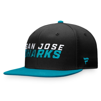 San Jose Sharks čepice flat kšiltovka Iconic Color Blocked Snapback BG