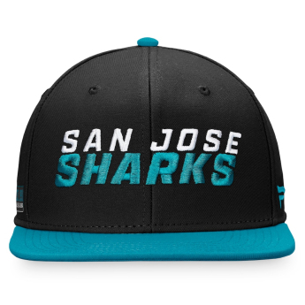 San Jose Sharks čepice flat kšiltovka Iconic Color Blocked Snapback BG