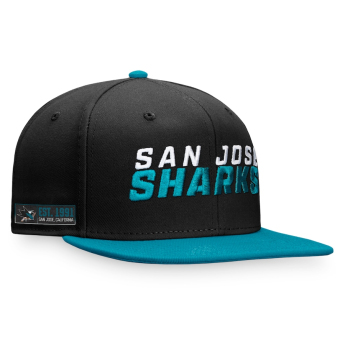 San Jose Sharks čepice flat kšiltovka Iconic Color Blocked Snapback BG