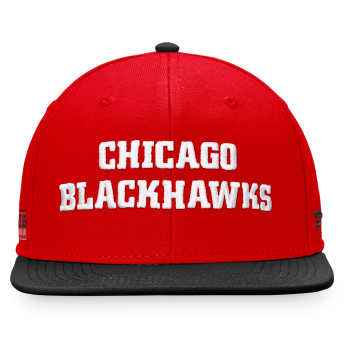 Chicago Blackhawks čepice flat kšiltovka Iconic Color Blocked Snapback RB