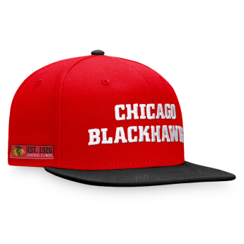 Chicago Blackhawks čepice flat kšiltovka Iconic Color Blocked Snapback RB