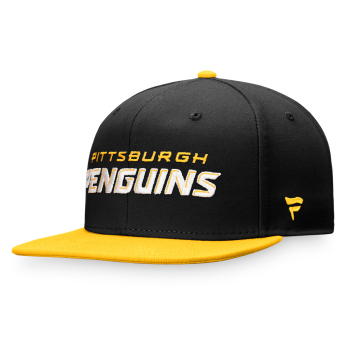Pittsburgh Penguins čepice flat kšiltovka Iconic Color Blocked Snapback BY