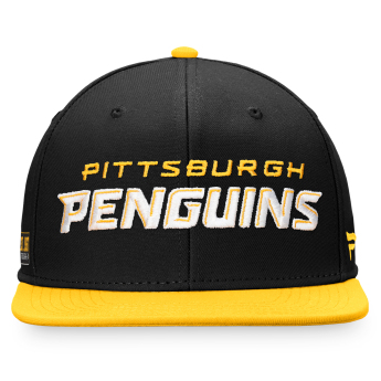 Pittsburgh Penguins čepice flat kšiltovka Iconic Color Blocked Snapback BY