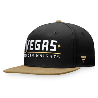 Vegas Golden Knights čepice flat kšiltovka Iconic Color Blocked Snapback BB