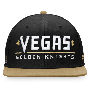 Vegas Golden Knights čepice flat kšiltovka Iconic Color Blocked Snapback BB
