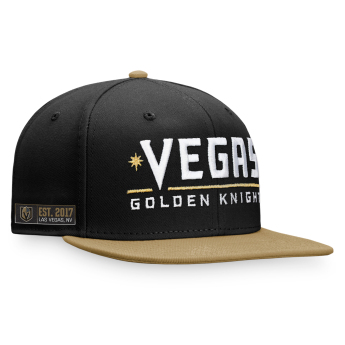 Vegas Golden Knights čepice flat kšiltovka Iconic Color Blocked Snapback BB