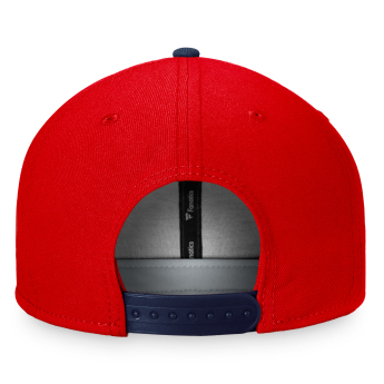 Washington Capitals čepice flat kšiltovka Iconic Color Blocked Snapback RB