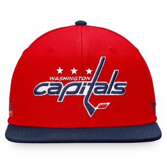 Washington Capitals čepice flat kšiltovka Iconic Color Blocked Snapback RB