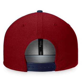 Colorado Avalanche čepice flat kšiltovka Iconic Color Blocked Snapback RN