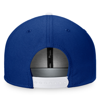 Toronto Maple Leafs čepice flat kšiltovka Iconic Color Blocked Snapback BW