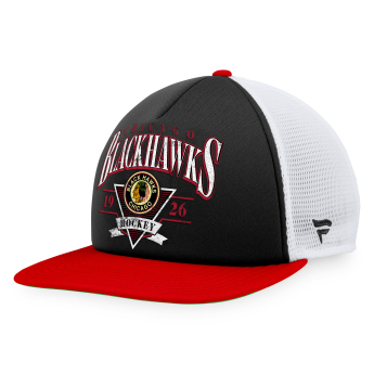 Chicago Blackhawks čepice flat kšiltovka True Classic Foam Front Trucker