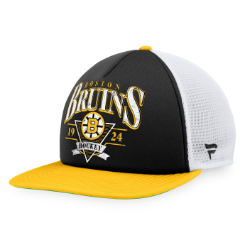 Boston Bruins čepice flat kšiltovka True Classic Foam Front Trucker