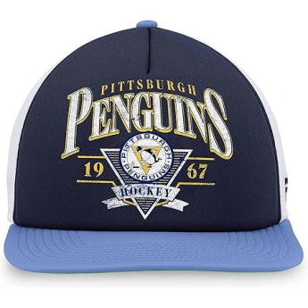 Pittsburgh Penguins čepice flat kšiltovka True Classic Foam Front Trucker