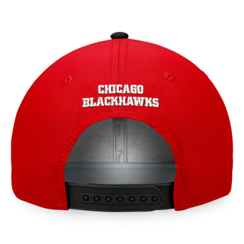 Chicago Blackhawks čepice baseballová kšiltovka Defender Structured Adjustable red