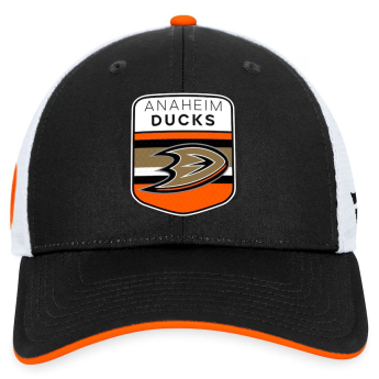 Anaheim Ducks čepice baseballová kšiltovka Draft 2023 Podium Trucker Adjustable Authentic Pro