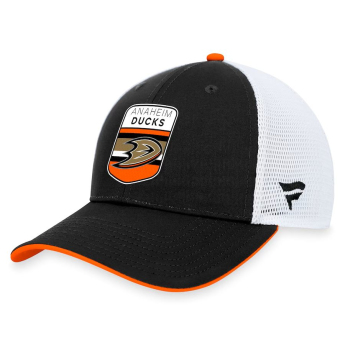 Anaheim Ducks čepice baseballová kšiltovka Draft 2023 Podium Trucker Adjustable Authentic Pro