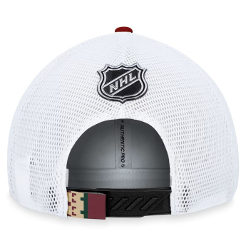 Arizona Coyotes čepice baseballová kšiltovka Draft 2023 Podium Trucker Adjustable Authentic Pro