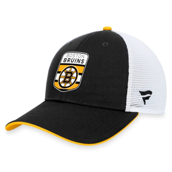 Boston Bruins čepice baseballová kšiltovka Draft 2023 Podium Trucker Adjustable Authentic Pro