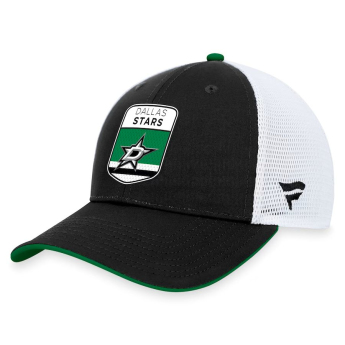 Dallas Stars čepice baseballová kšiltovka Draft 2023 Podium Trucker Adjustable Authentic Pro