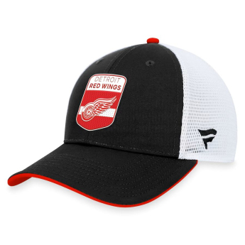Detroit Red Wings čepice baseballová kšiltovka Draft 2023 Podium Trucker Adjustable Authentic Pro