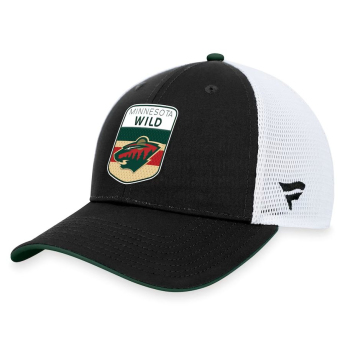 Minnesota Wild čepice baseballová kšiltovka Draft 2023 Podium Trucker Adjustable Authentic Pro