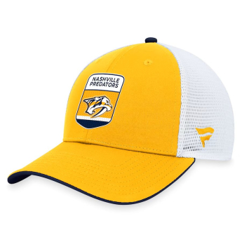 Nashville Predators čepice baseballová kšiltovka Draft 2023 Podium Trucker Adjustable Authentic Pro