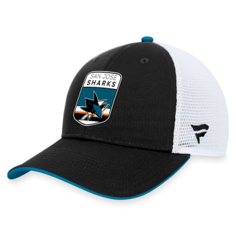 San Jose Sharks čepice baseballová kšiltovka Draft 2023 Podium Trucker Adjustable Authentic Pro