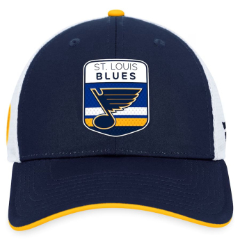 St. Louis Blues čepice baseballová kšiltovka Draft 2023 Podium Trucker Adjustable Authentic Pro