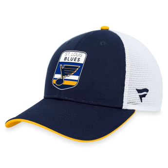 St. Louis Blues čepice baseballová kšiltovka Draft 2023 Podium Trucker Adjustable Authentic Pro