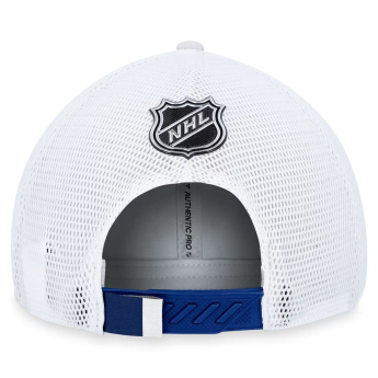 Tampa Bay Lightning čepice baseballová kšiltovka Draft 2023 Podium Trucker Adjustable Authentic Pro