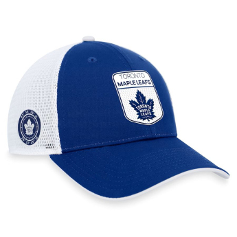 Toronto Maple Leafs čepice baseballová kšiltovka Draft 2023 Podium Trucker Adjustable Authentic Pro