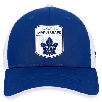 Toronto Maple Leafs čepice baseballová kšiltovka Draft 2023 Podium Trucker Adjustable Authentic Pro