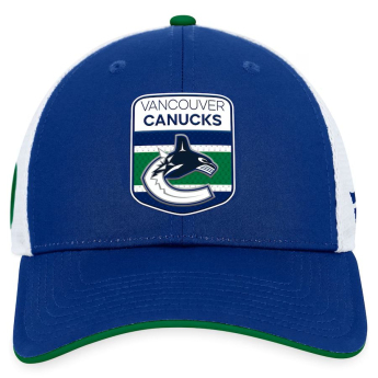 Vancouver Canucks čepice baseballová kšiltovka Draft 2023 Podium Trucker Adjustable Authentic Pro