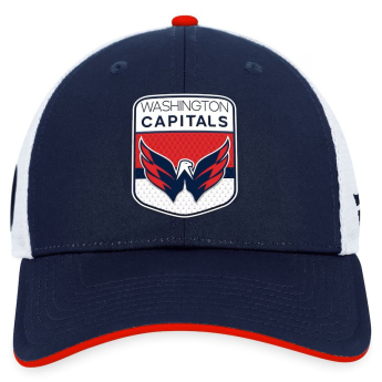 Washington Capitals čepice baseballová kšiltovka Draft 2023 Podium Trucker Adjustable Authentic Pro