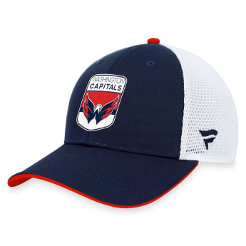 Washington Capitals čepice baseballová kšiltovka Draft 2023 Podium Trucker Adjustable Authentic Pro