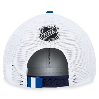 Winnipeg Jets čepice baseballová kšiltovka Draft 2023 Podium Trucker Adjustable Authentic Pro