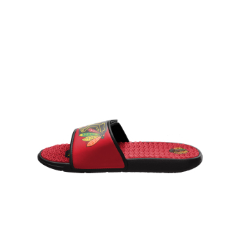 Chicago Blackhawks pánské pantofle Colorblock Slipper