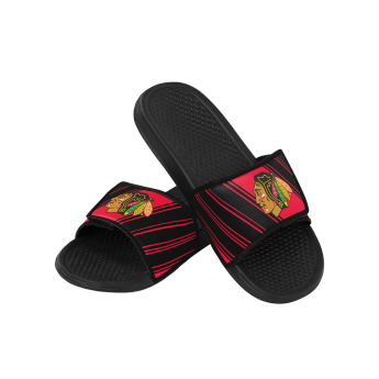 Chicago Blackhawks pánské pantofle Legacy Velcro Sport Slide Slipper