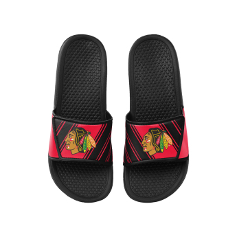Chicago Blackhawks pánské pantofle Legacy Velcro Sport Slide Slipper