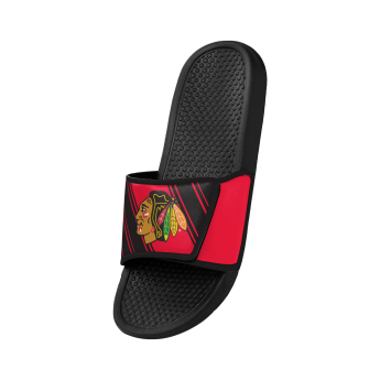 Chicago Blackhawks pánské pantofle Legacy Velcro Sport Slide Slipper